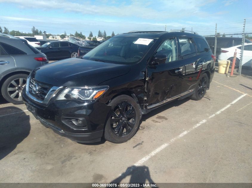 2017 NISSAN PATHFINDER PLATINUM - 5N1DR2MNXHC669066