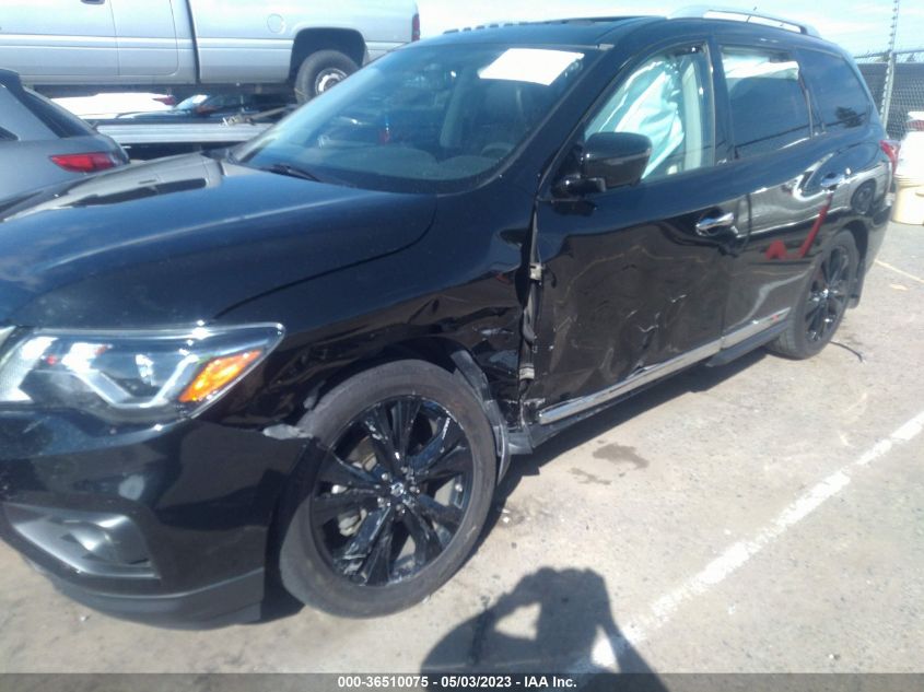 2017 NISSAN PATHFINDER PLATINUM - 5N1DR2MNXHC669066