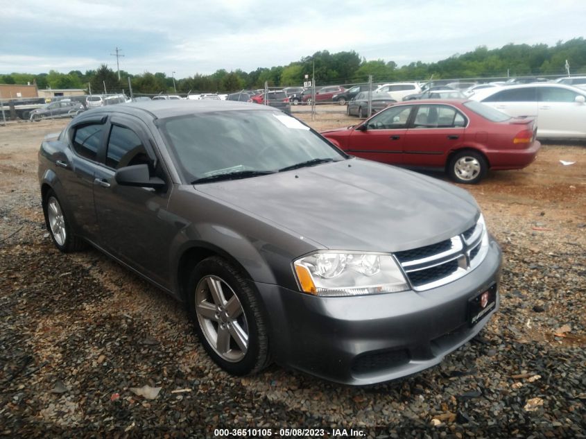 2013 DODGE AVENGER SE - 1C3CDZABXDN518636
