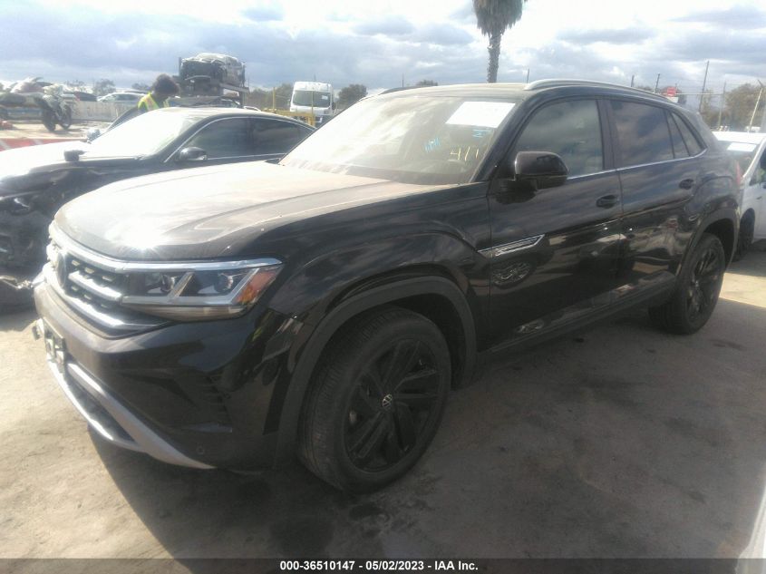2021 VOLKSWAGEN ATLAS CROSS SPORT 2.0T SE W/TECHNOLOGY - 1V2JC2CA2MC234834