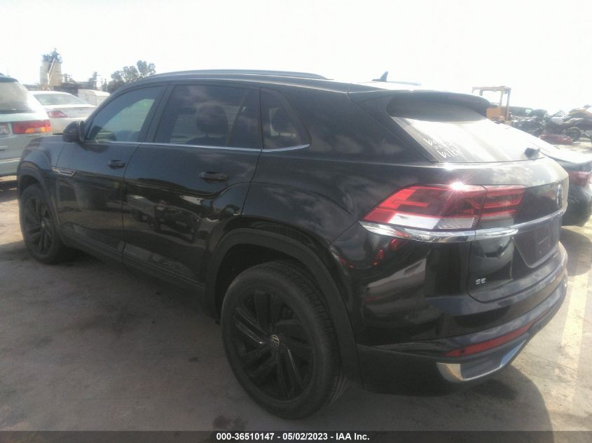 2021 VOLKSWAGEN ATLAS CROSS SPORT 2.0T SE W/TECHNOLOGY - 1V2JC2CA2MC234834