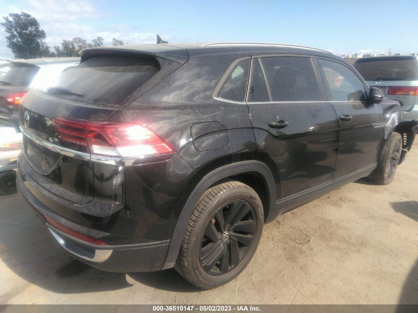 2021 VOLKSWAGEN ATLAS CROSS SPORT 2.0T SE W/TECHNOLOGY - 1V2JC2CA2MC234834