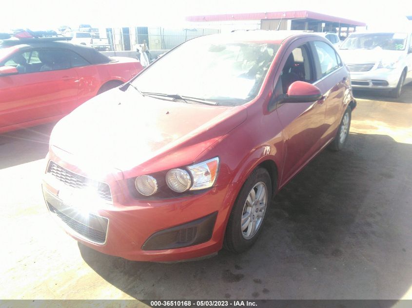 2013 CHEVROLET SONIC LT - 1G1JC5SH4D4170185