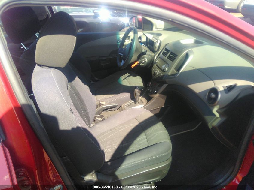 2013 CHEVROLET SONIC LT - 1G1JC5SH4D4170185