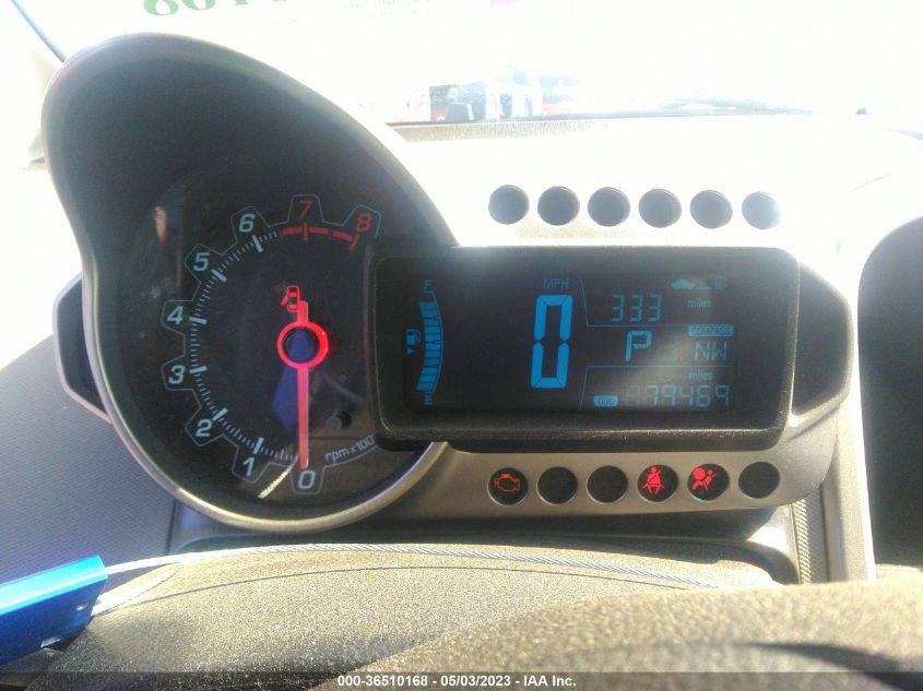 2013 CHEVROLET SONIC LT - 1G1JC5SH4D4170185