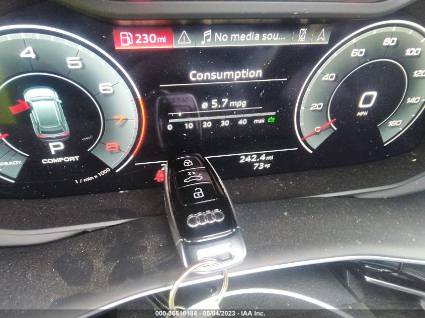 2022 AUDI Q8 PRESTIGE - WA1FVBF19ND005747