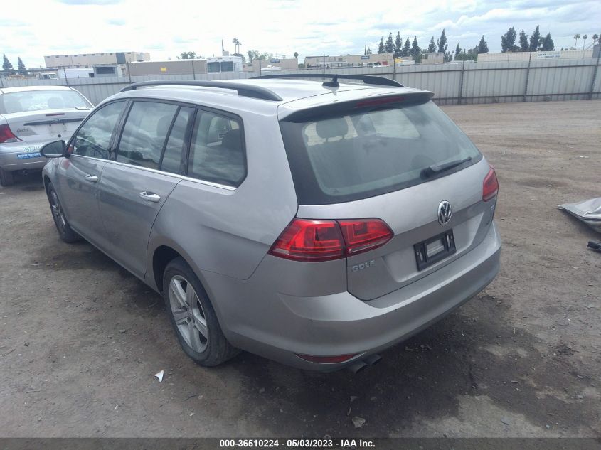 2015 VOLKSWAGEN GOLF SPORTWAGEN TDI S 3VWCA7AU8FM515027