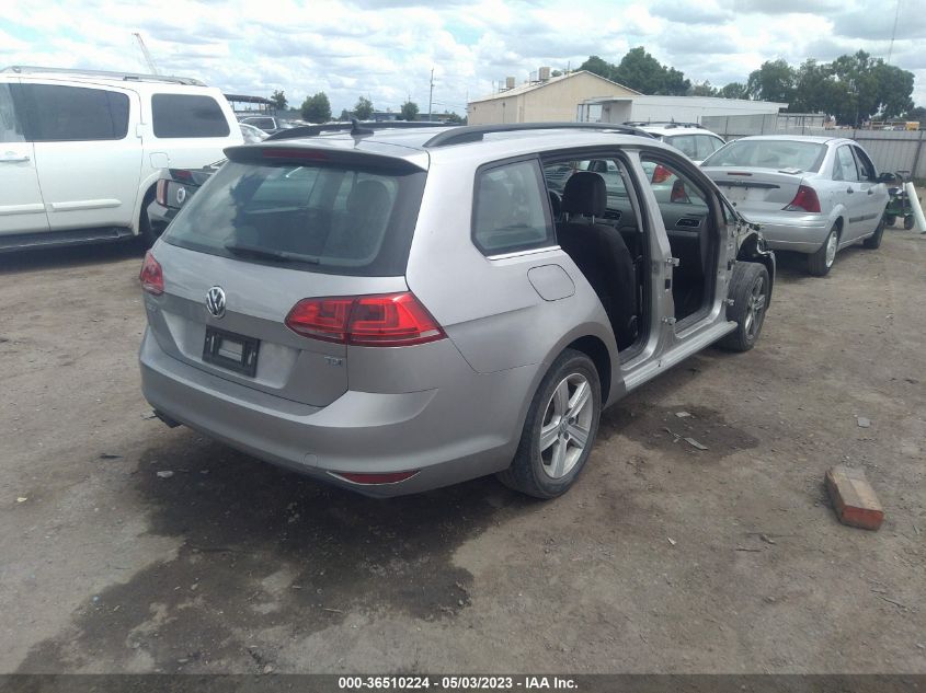 2015 VOLKSWAGEN GOLF SPORTWAGEN TDI S 3VWCA7AU8FM515027