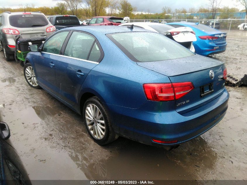 2015 VOLKSWAGEN JETTA SEDAN 1.8T SE - 3VWD07AJ9FM213887