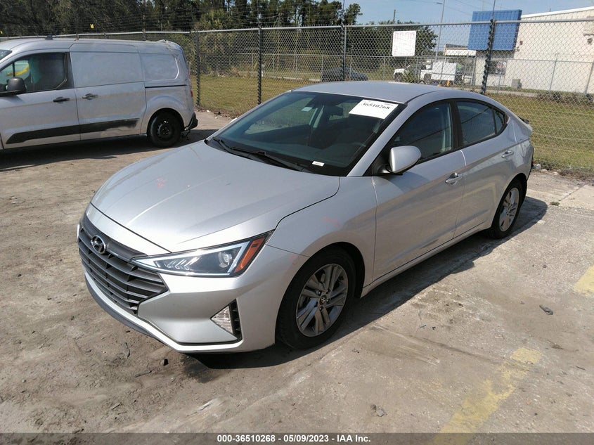 VIN 5NPD84LF8KH417132 2019 HYUNDAI ELANTRA SEL