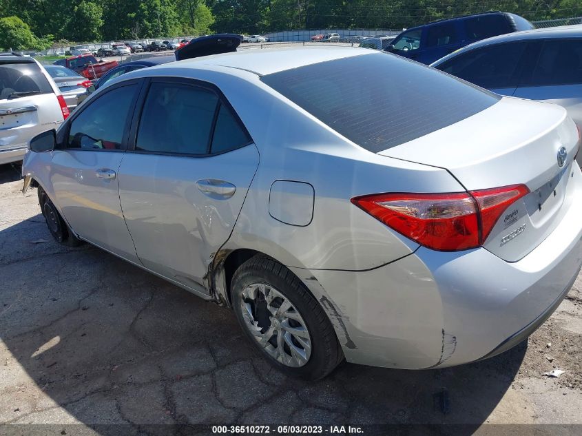 2018 TOYOTA COROLLA L/LE/XLE/SE/XSE - 5YFBURHE6JP850160