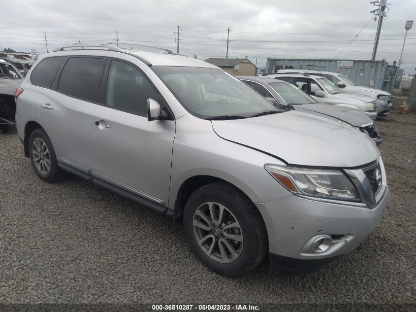 2013 NISSAN PATHFINDER SL - 5N1AR2MN1DC682186