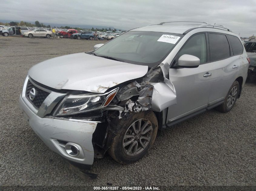 2013 NISSAN PATHFINDER SL - 5N1AR2MN1DC682186