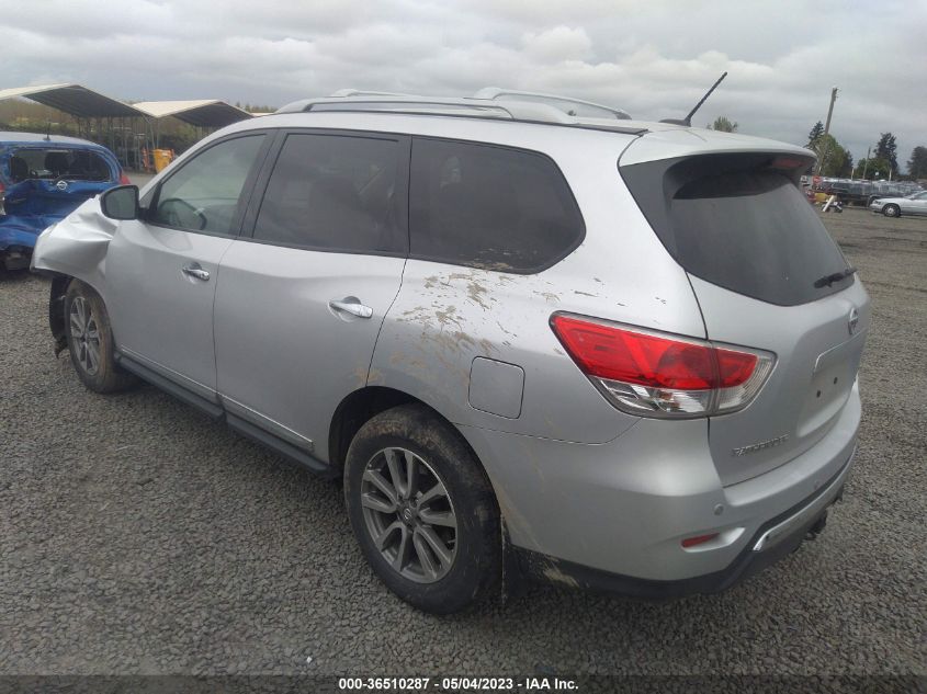 2013 NISSAN PATHFINDER SL - 5N1AR2MN1DC682186
