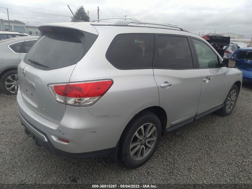 2013 NISSAN PATHFINDER SL - 5N1AR2MN1DC682186