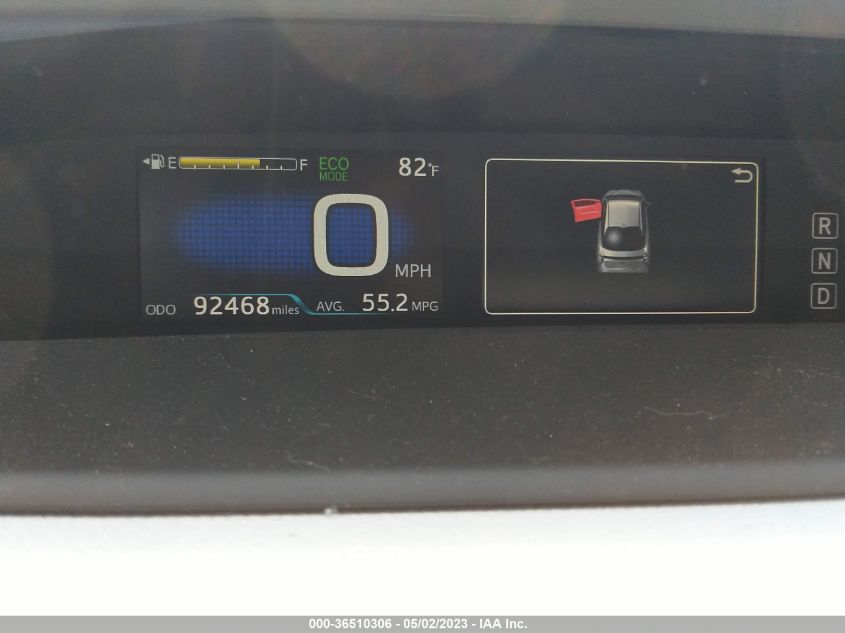2016 TOYOTA PRIUS TWO - JTDKBRFU3G3017580