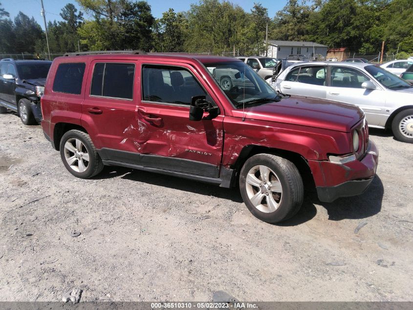 2014 JEEP PATRIOT LATITUDE - 1C4NJPFA1ED509560