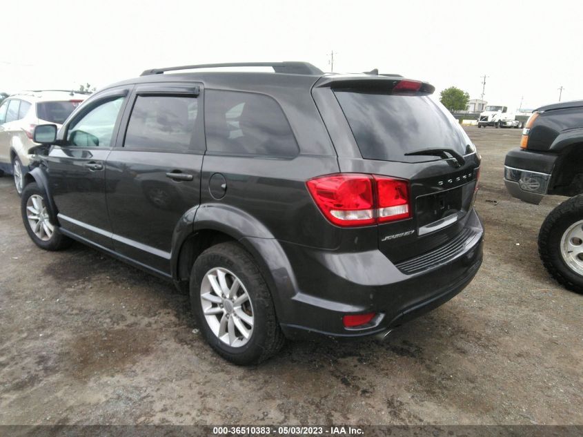 2016 DODGE JOURNEY SXT - 3C4PDCBG0GT152906