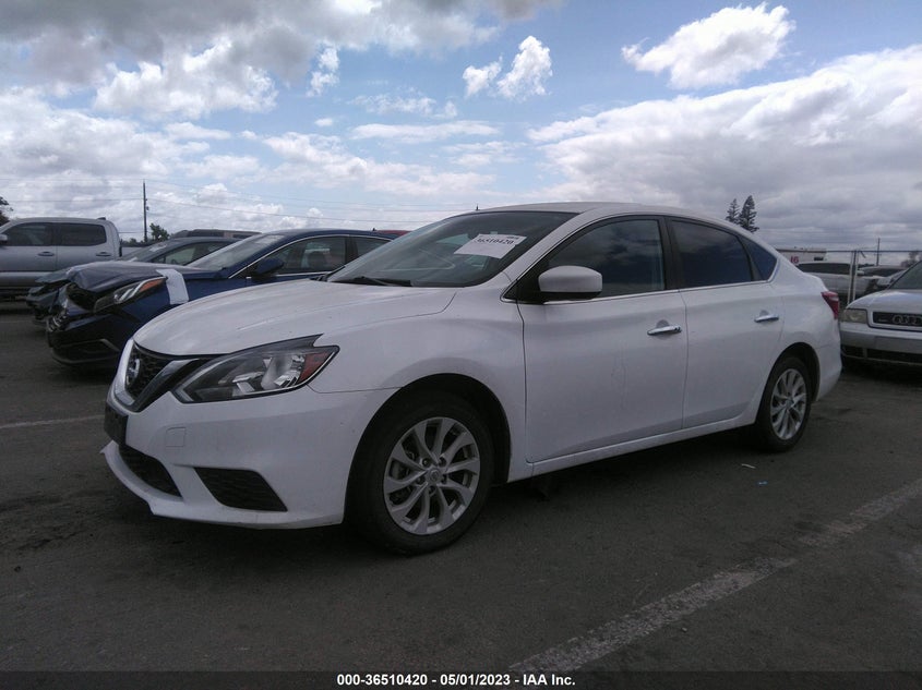 VIN 3N1AB7AP0KY282526 2019 NISSAN SENTRA SV