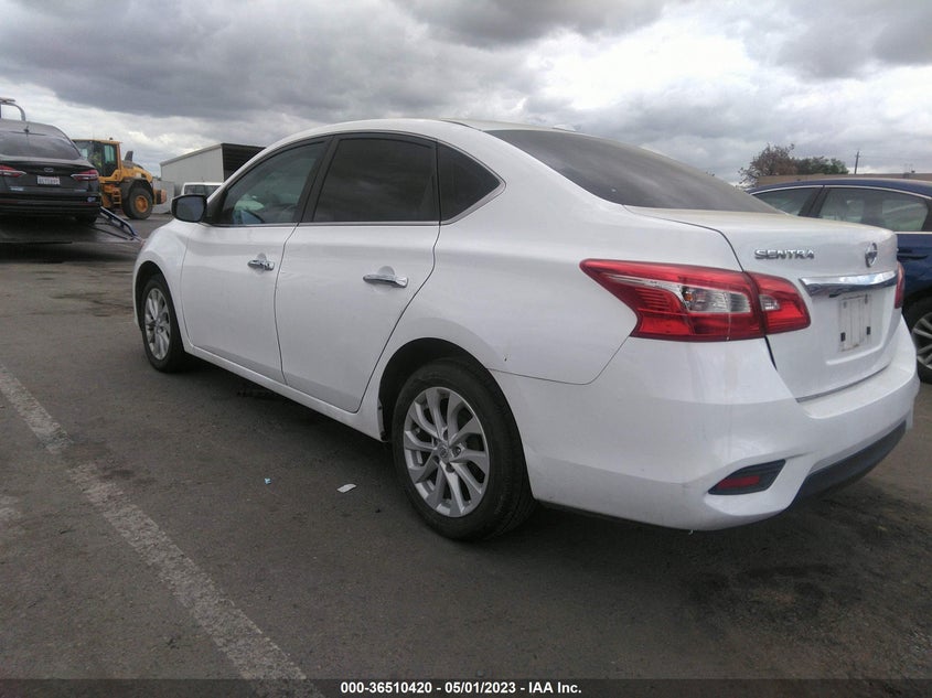 VIN 3N1AB7AP0KY282526 2019 NISSAN SENTRA SV