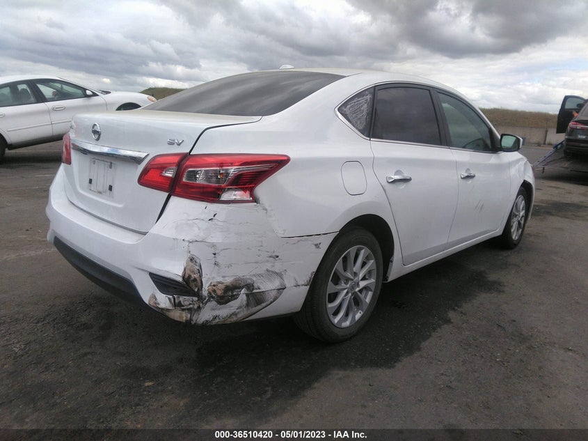VIN 3N1AB7AP0KY282526 2019 NISSAN SENTRA SV