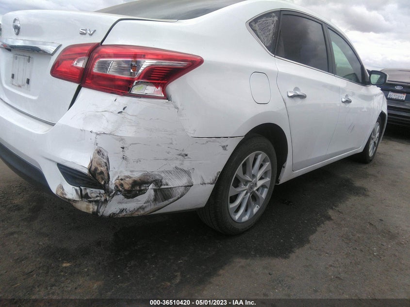 VIN 3N1AB7AP0KY282526 2019 NISSAN SENTRA SV