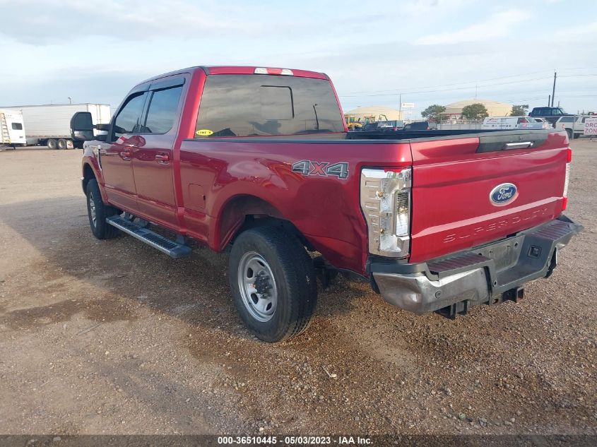 2018 FORD SUPER DUTY F-250 SRW XL/XLT/LARIAT - 1FT7W2B65JEB26188