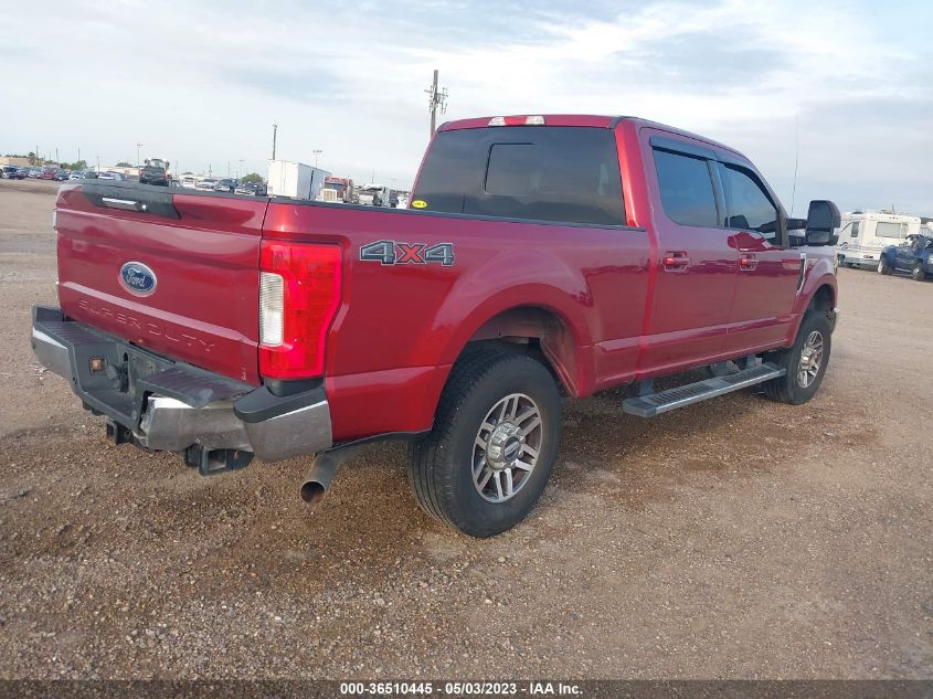 2018 FORD SUPER DUTY F-250 SRW XL/XLT/LARIAT - 1FT7W2B65JEB26188