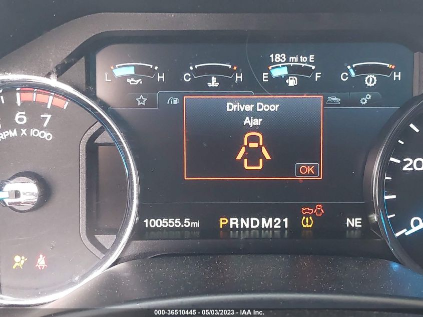 2018 FORD SUPER DUTY F-250 SRW XL/XLT/LARIAT - 1FT7W2B65JEB26188