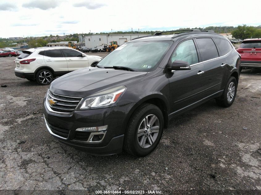 2015 CHEVROLET TRAVERSE LT - 1GNKRGKD1FJ262238