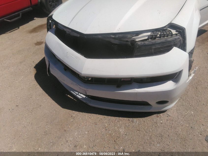 2015 CHEVROLET CAMARO LT - 2G1FD3D30F9187946