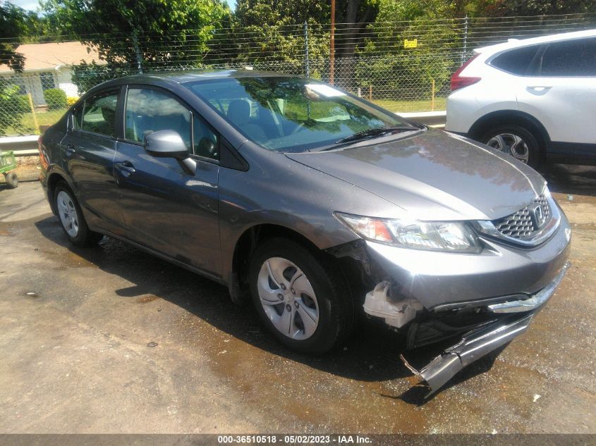 2013 HONDA CIVIC SDN LX - 19XFB2F55DE270051