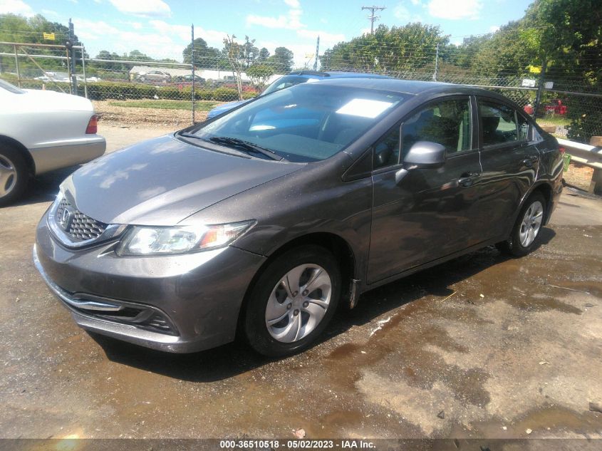 2013 HONDA CIVIC SDN LX - 19XFB2F55DE270051