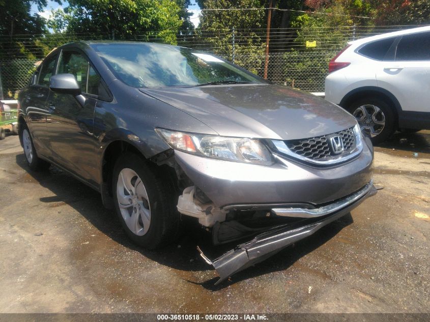 2013 HONDA CIVIC SDN LX - 19XFB2F55DE270051