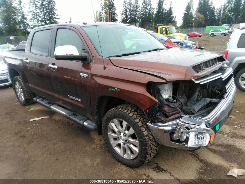2014 TOYOTA TUNDRA 4WD TRUCK LTD - 5TFHW5F16EX357650