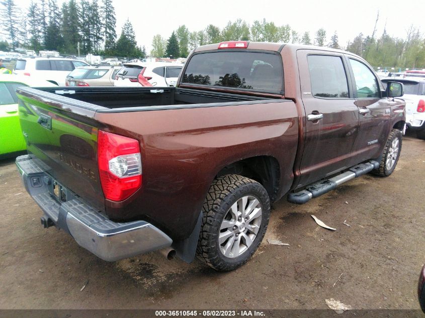 2014 TOYOTA TUNDRA 4WD TRUCK LTD - 5TFHW5F16EX357650