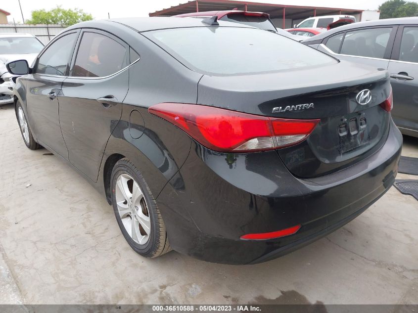 2016 HYUNDAI ELANTRA VALUE EDITION - KMHDH4AE2GU566638