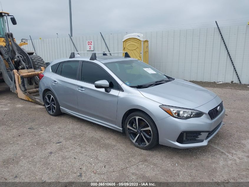 2020 SUBARU IMPREZA SPORT - 4S3GTAM69L3711628
