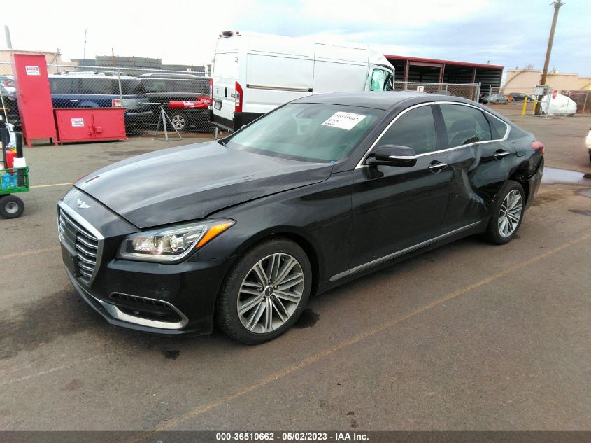2018 GENESIS G80 3.8L - KMHGN4JE5JU232147