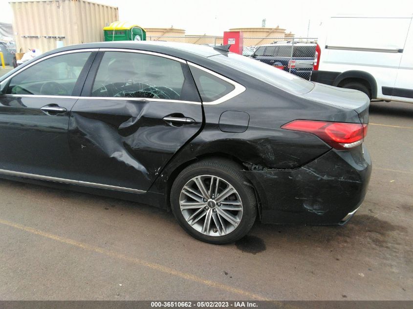 2018 GENESIS G80 3.8L - KMHGN4JE5JU232147