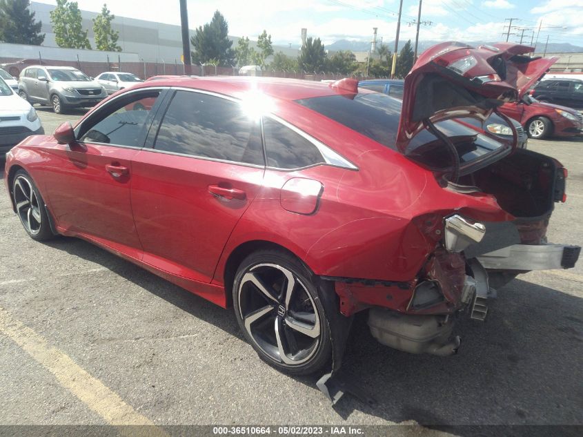 2018 HONDA ACCORD SEDAN SPORT 1.5T - 1HGCV1F3XJA031646