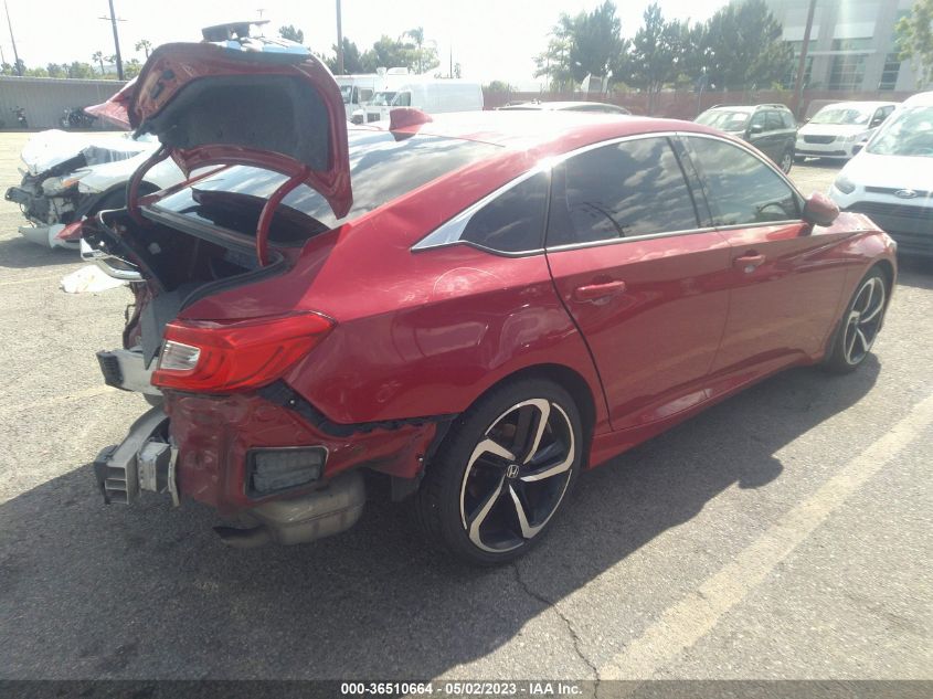 2018 HONDA ACCORD SEDAN SPORT 1.5T - 1HGCV1F3XJA031646