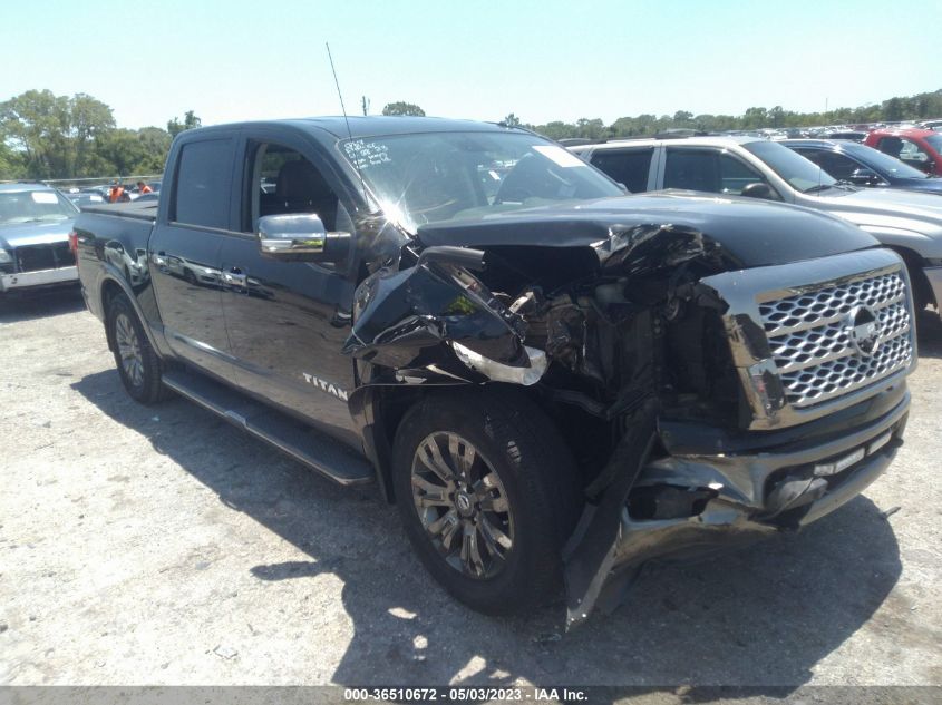 2017 NISSAN TITAN PLATINUM RESERVE - 1N6AA1E67HN526173