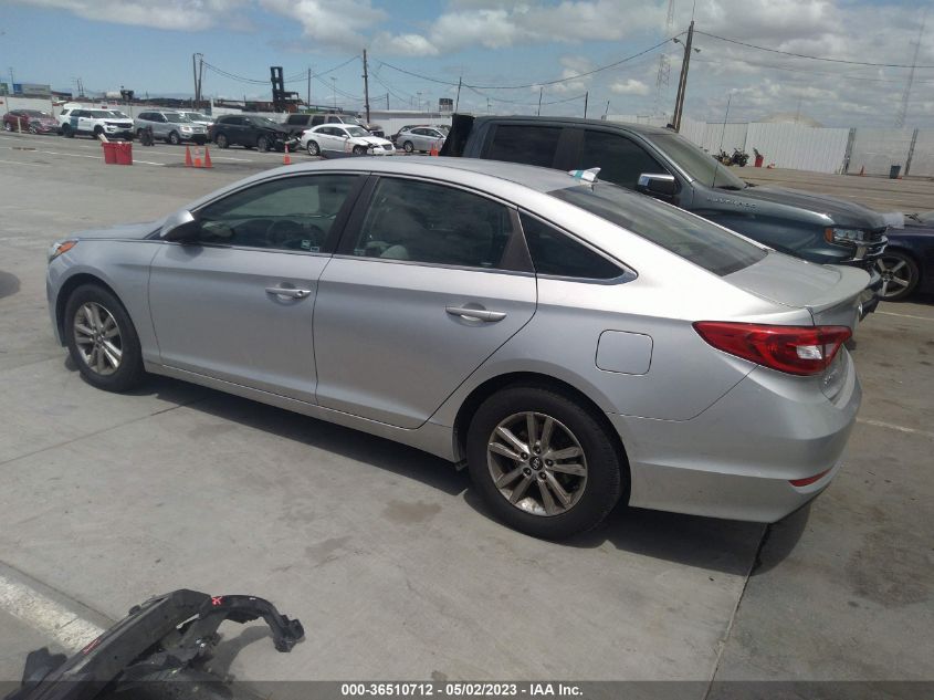 2015 HYUNDAI SONATA 2.4L SE - 5NPE24AF6FH137871