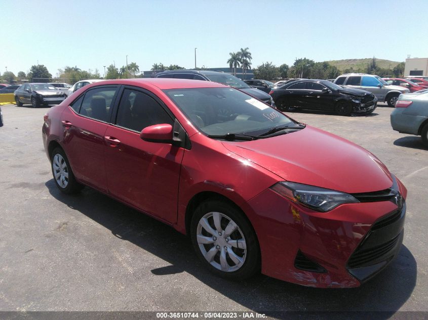 2018 TOYOTA COROLLA L/LE/XLE/SE/XSE - 2T1BURHE3JC985936