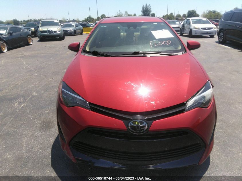 2018 TOYOTA COROLLA L/LE/XLE/SE/XSE - 2T1BURHE3JC985936