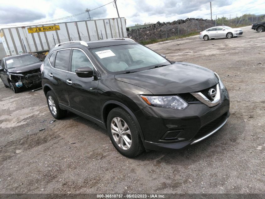 2015 NISSAN ROGUE SV - KNMAT2MV2FP534081