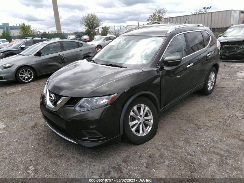 2015 NISSAN ROGUE SV - KNMAT2MV2FP534081