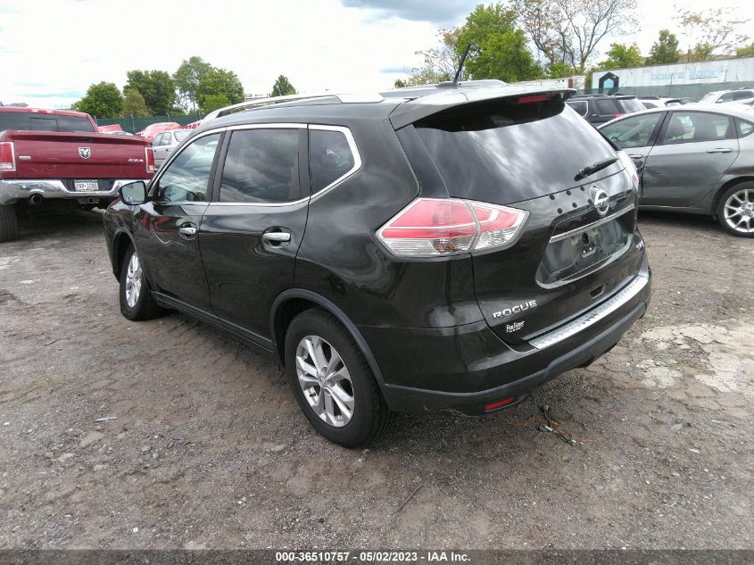 2015 NISSAN ROGUE SV - KNMAT2MV2FP534081