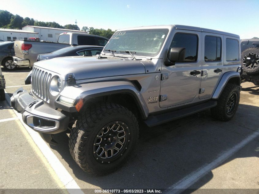 2018 JEEP WRANGLER UNLIMITED SAHARA - 1C4HJXEG1JW125439